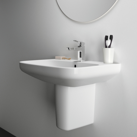 T4705 Ideal Standard i.life A 60cm washbasin, 1 taphole | Washbasins